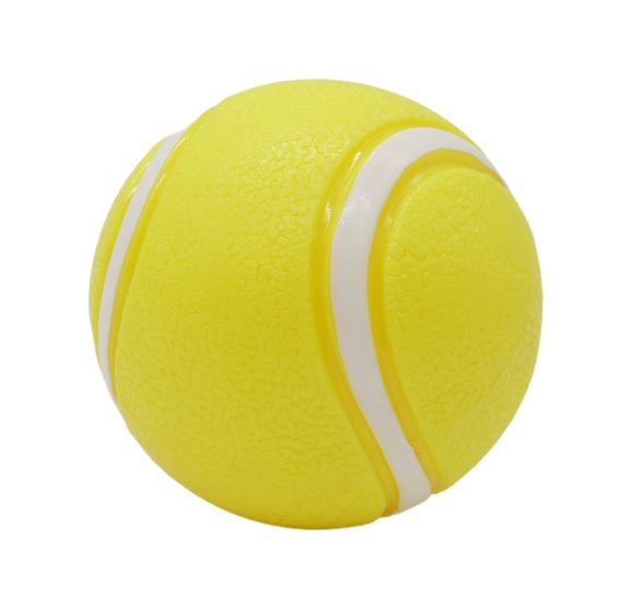 Bud'Z Rubber Dog Toy - The Must-Have Tennis Ball Yellow Medium Dog 2.5in