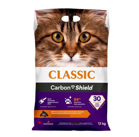 City Classic Premium Carbon Shield Clumping Litter Cat 12kg