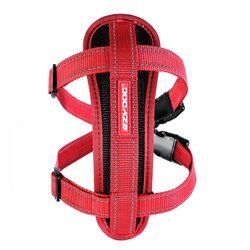Ezydog Chest Plate Harness Red XLarge 21-38"