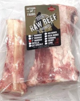 BFPF: Frozen Marrow Bone - 7" - 3lb bag