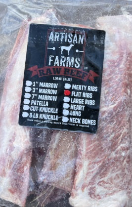 BFPF Frozen Single Flat Rib - 3LB bag