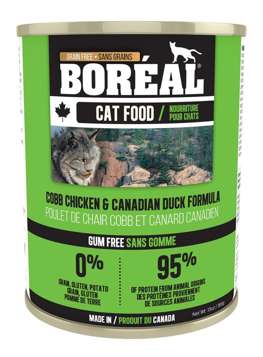Boreal Cat Can Chicken & Duck Feline Formula 369g