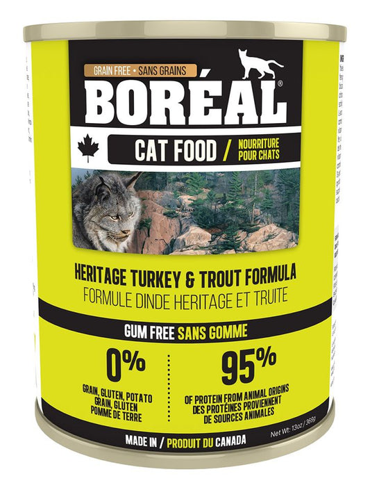 Boreal Cat Heritage Turkey And Trout Can 156g