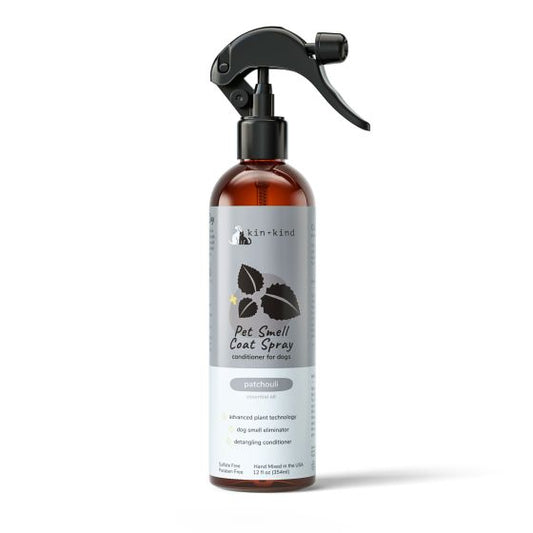 Kin + Kind Pet Smell Coat Spray - Patchouli 12oz