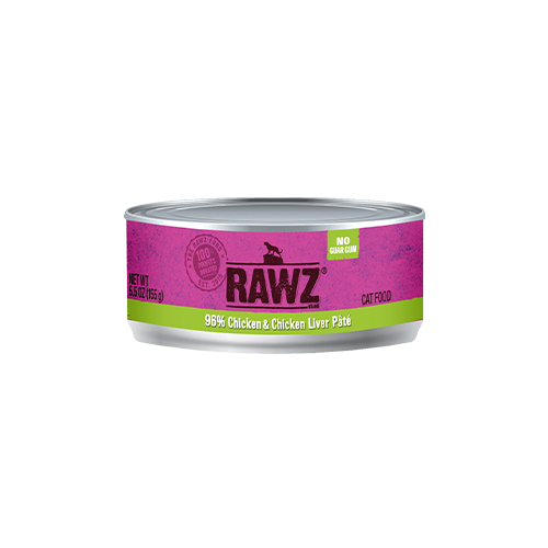 RAWZ Cat Can 96% Chicken 5.5oz