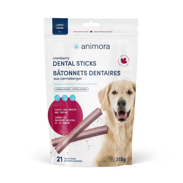 Animora Dental Sticks Large 315g – Creature Comfort Pet Emporium