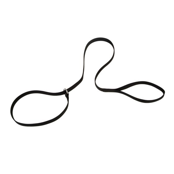 Coastal Nylon Kennel Leash Black Dog 1pc 5/8inx6ft