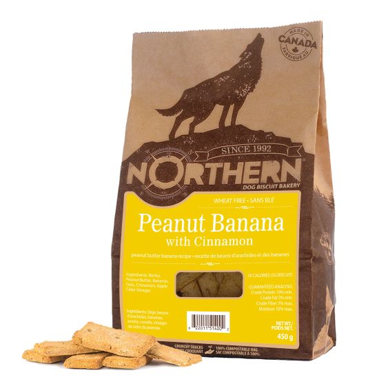 Northern Pet Peanut Banana With Cinnamon Dog 450g