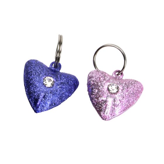 Coastal Frosted Designer 2 Bells Set - Pink & Purple