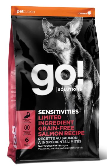 Go Sensitivities Grain Free Salmon Dog 12lb S/O