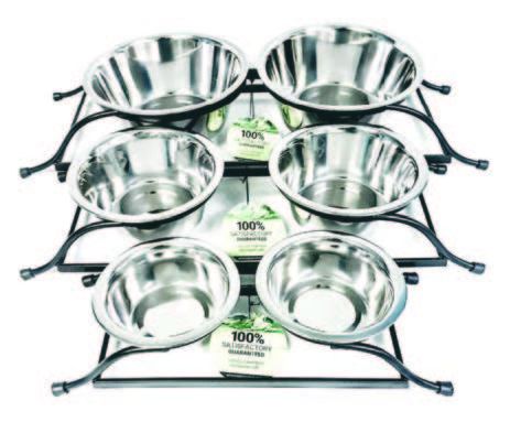 Advance Pet Wrought Iron Double Dinner - Roman - 2qt - Reg. $39.99 - SALE 50%