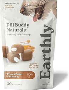 Presidio™ Pill Buddy Naturals™ Peanut Butter & Honey Recipe Dog Treat 150 gm