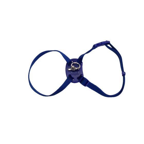 Size Right Nylon Cat Harness 12-18" Blue