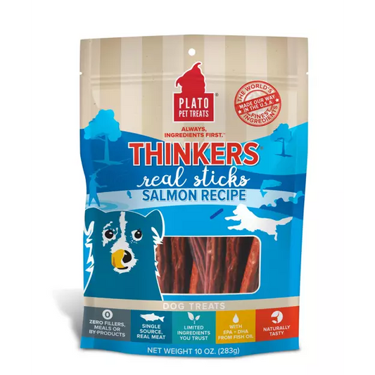 Plato Pet Treats Thinkers Salmon 283g