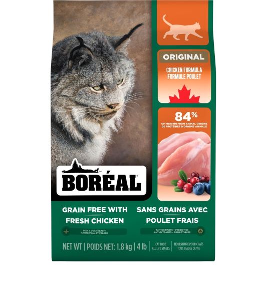 Boreal Cat Grain-Free Chicken Formula Dry Food 1.8kg
