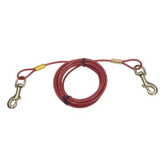 Titan Cable Tie Out 20ft Red