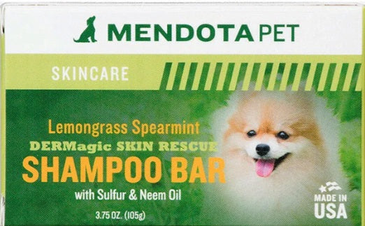 DERMAGIC Skin rescue shampoo bar: Lemongrass/spearmint