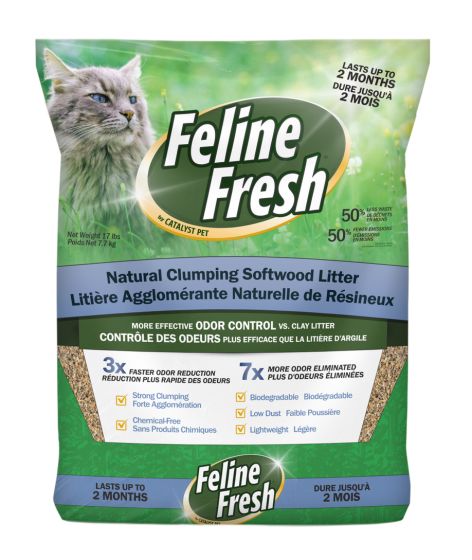 Feline Fresh Clumping Litter 17lb