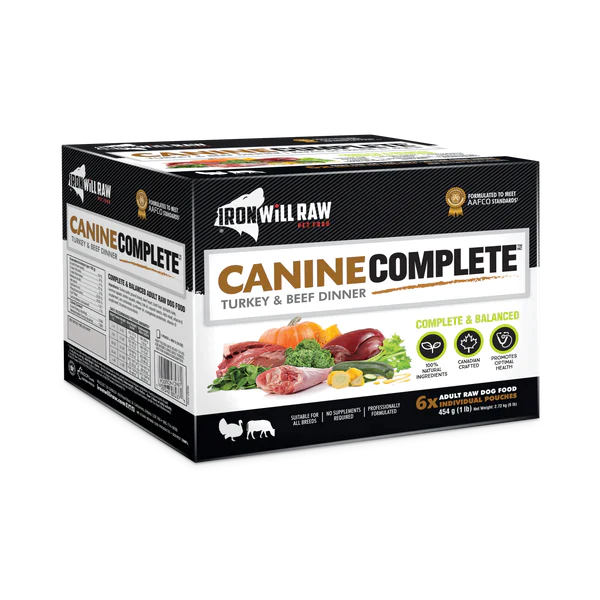 Iron Will Canine Complete Turkey & Beef Dinner 12lb