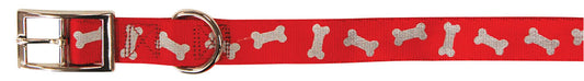 AK-9 Reflective Collar Red 1x22"