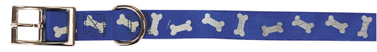AK-9  Reflective Collar Blue 1x22"