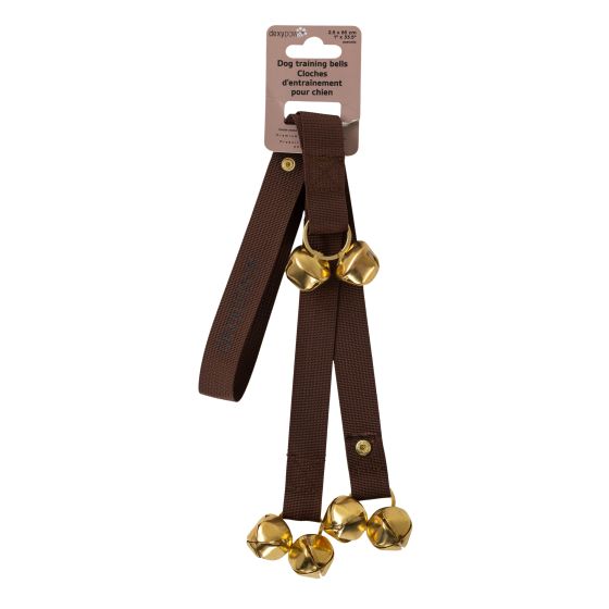 Dexypaws Dog Training Bells - Espresso