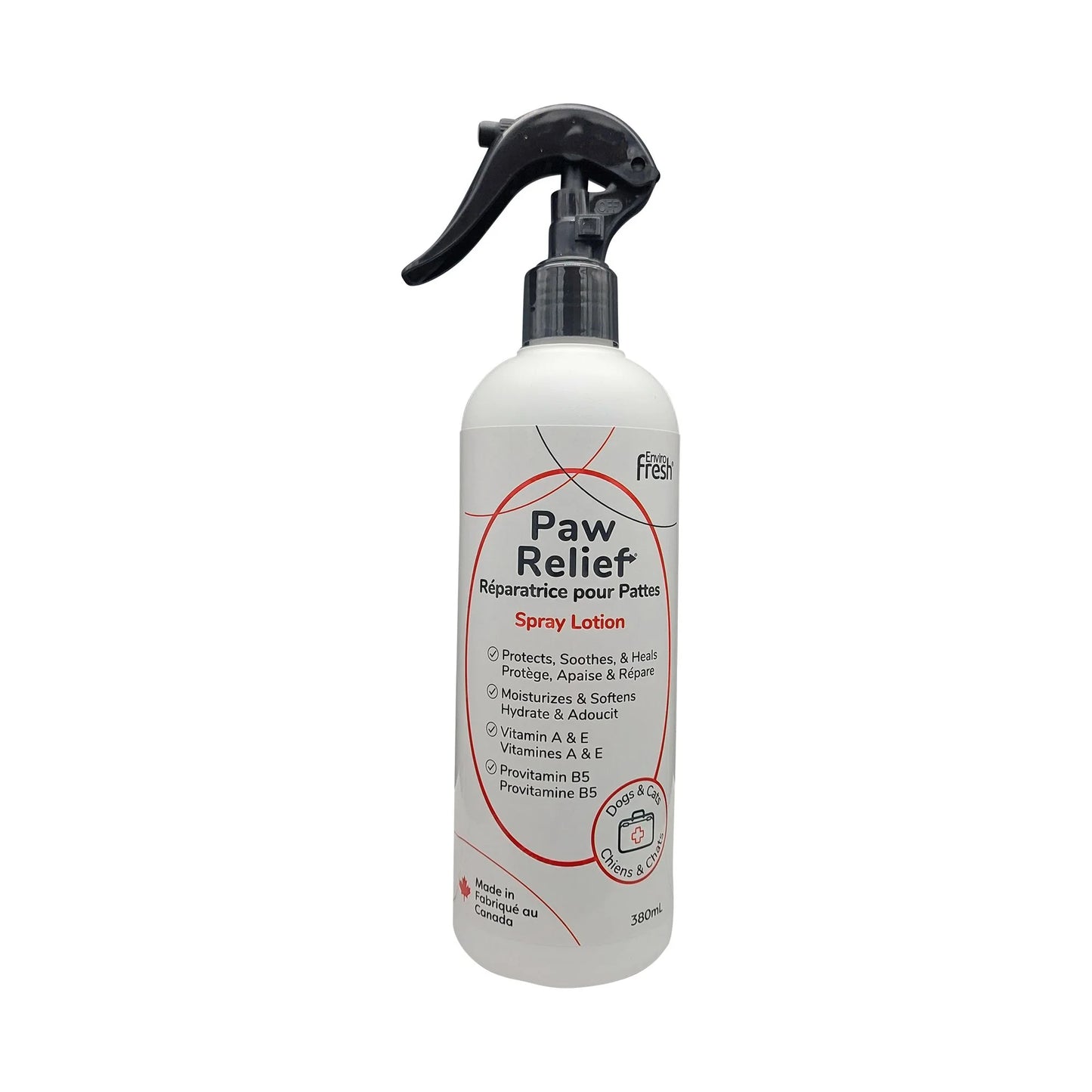 Enviro fresh 3 in 1 Paw Spray Protects Soothes & Heals 380ml