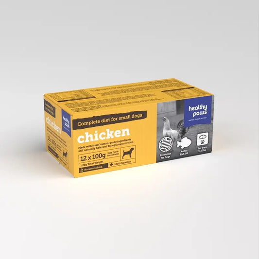 Healthy Paws Complete Dog Dinner Chicken 2.6lb