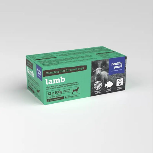 Healthy Paws Complete Dog Dinner Lamb 2.6lb