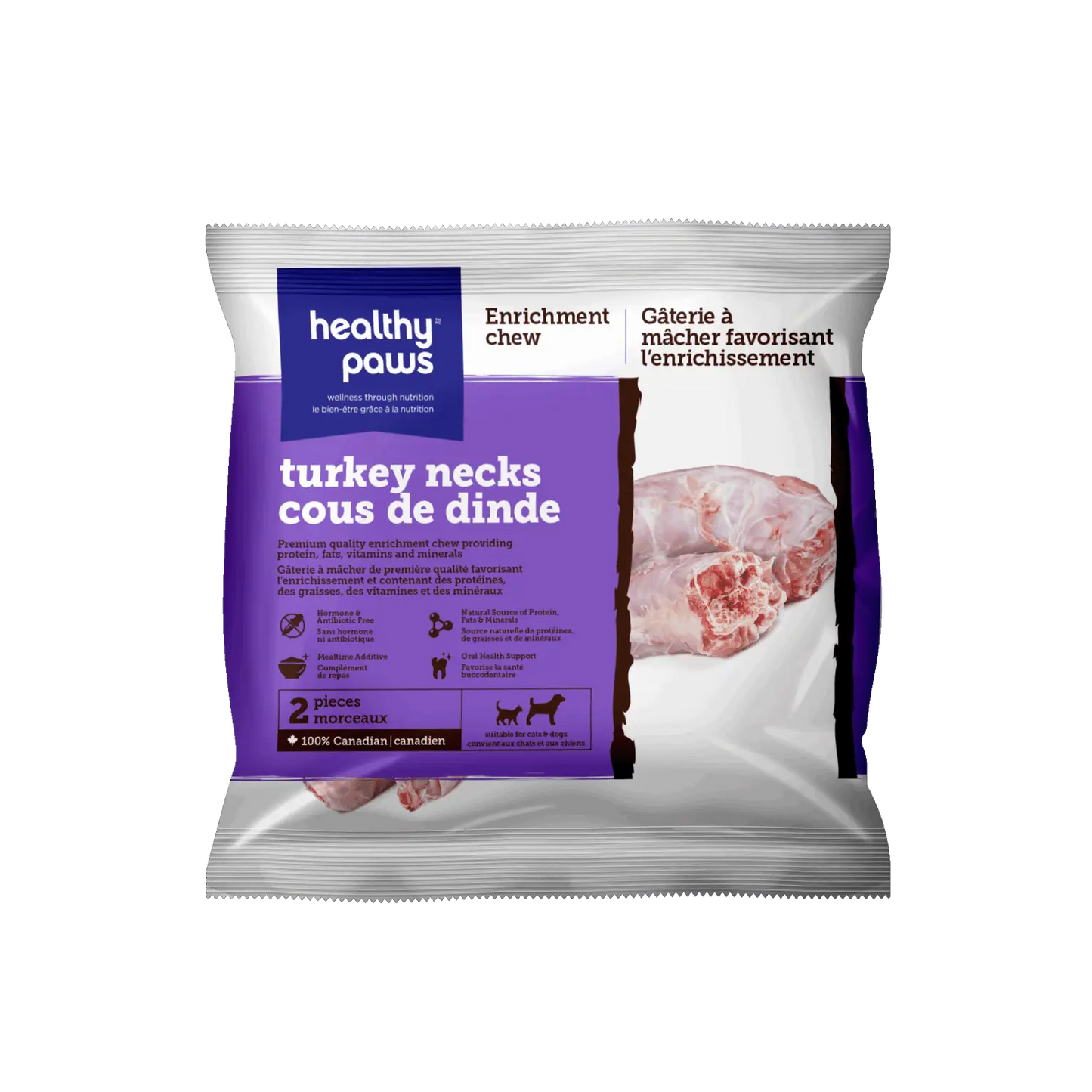 Healthy Paws - Frozen Turkey Neck