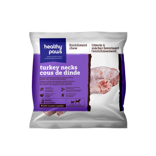 Healthy Paws - Frozen Turkey Neck