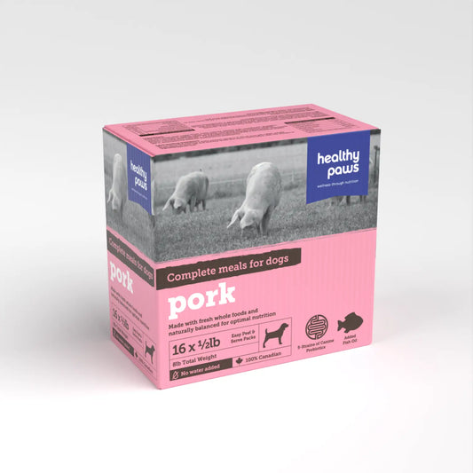 Healthy Paws Canine Complete Pork Dinner 8lb