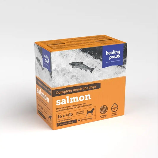 Healthy Paws Complete Dog Dinner Salmon 16x 1/2lb