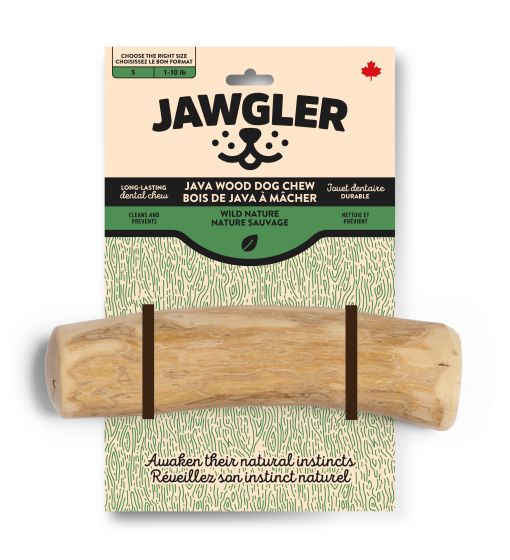 Jawgler Java Wood Dog Chew, Wild Nature, Small