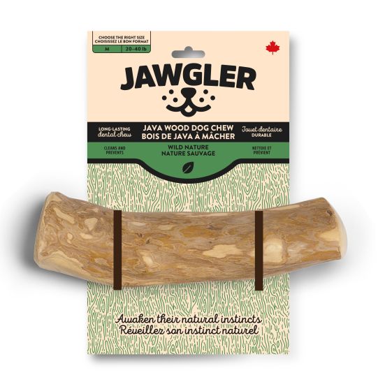 Jawgler Java Wood Dog Chew, Wild Nature, Medium