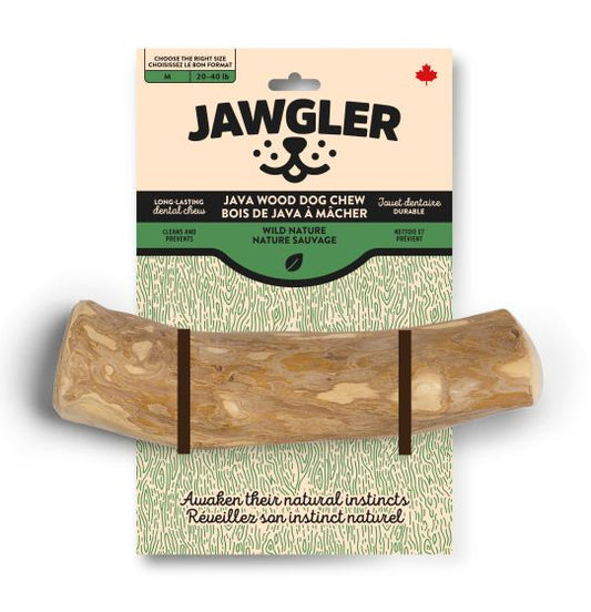 Jawgler Java Wood Dog Chew, Wild Nature, Medium