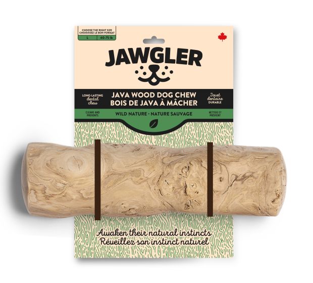 Jawgler Java Wood Dog Chew, Wild Nature, Large