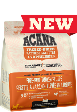 Acana Freeze Dried Patties Turkey 14oz