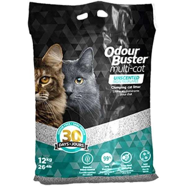 Odour Buster Multi-Cat 12KG Bag