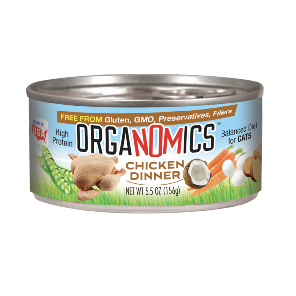 OrgaNOMics Chicken Dinner for Cats - 5.5oz