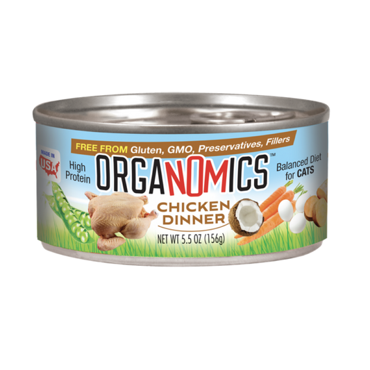 OrgaNOMics Chicken Dinner for Cats - 5.5oz