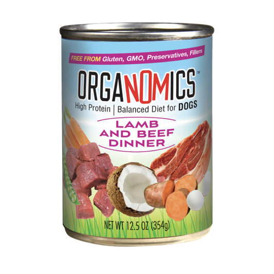 OrgaNOMics Lamb & Beef for Dogs - 12.5oz