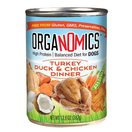 OrgaNOMics Turkey, Duck & Chicken for Dogs - 12.5oz