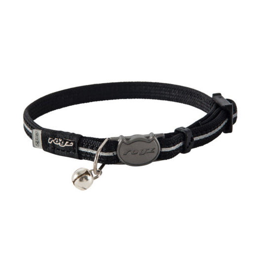 Rogz Breakaway Buckle Cat Collars 8"-12" Alley Cat Purple