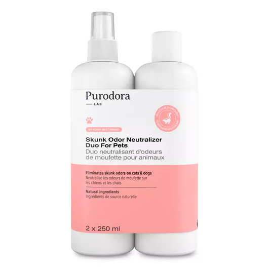 Purodora Lab Skunk Odour Neutralizer Duo for Pets 250ml each *While Supplies Last*