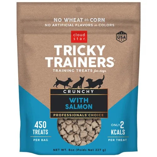 Cloud Star Tricky Trainers Treats Salmon 8oz