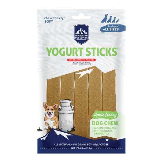 Himalayan Pet Supply Yogurt Sticks Apple+Honey 4.8oz