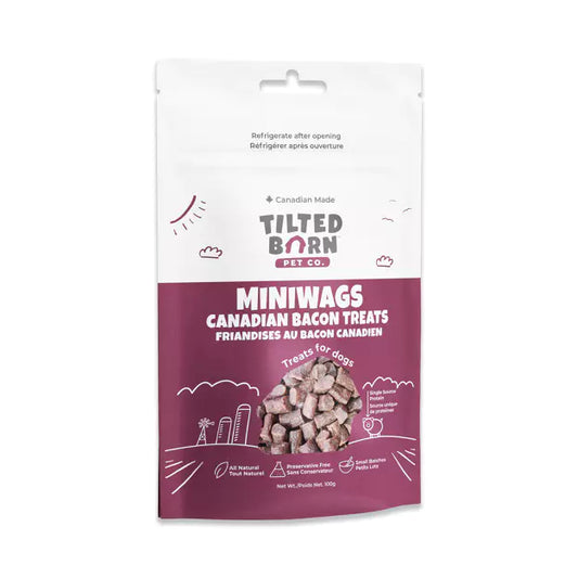 Tilted Barn Bacon MiniWags 100gm