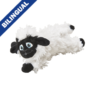 Spot® Baa Baa Black Sheep Peluche Dog Toy 8"
