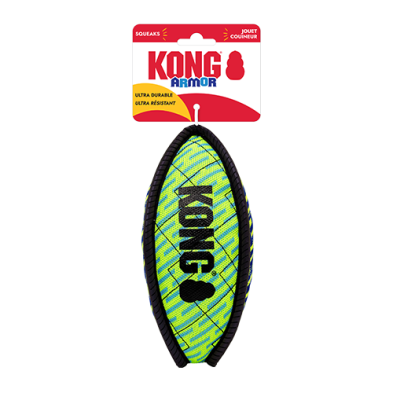 Kong® Armor Football Assorted Medium Dog Toy